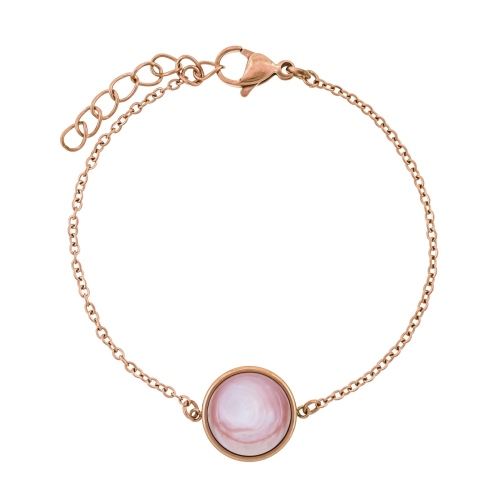 Фото Браслет Сфера SHELL ROSE Art Deco Fiore Luna CB02913-3 R/RG