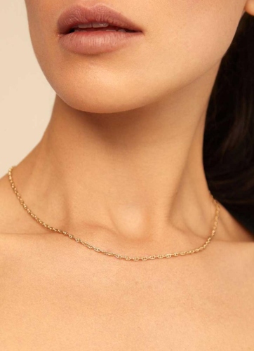 Фото Цепочка короткая (No.5) UNOde50 COL1384ORO0000U