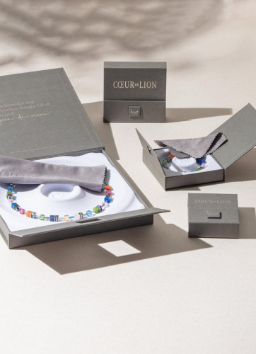 Фото Серьги Multicolour Gold Coeur de Lion 3018/21-1516