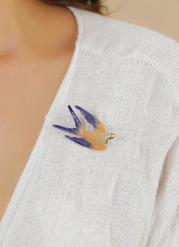 Фото Брошь Elaia Franck Herval 10-61811