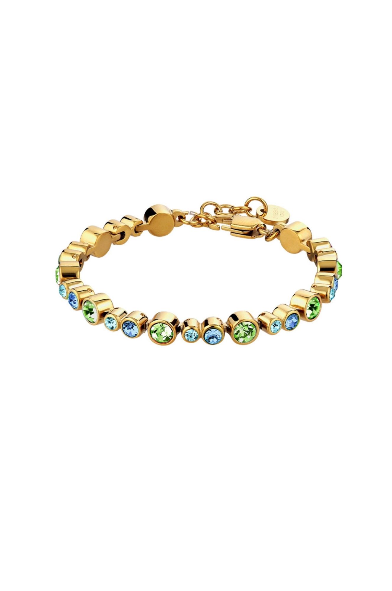 Фото Браслет TERESIA SG AQUA/GREEN Dyrberg Kern 420110 BL/G/G