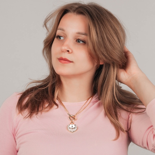 Колье Crystal Heart Togl Fiore Luna LN5237 G