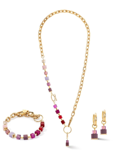 Фото Колье Purple-Red Coeur de Lion 4712/10-0803