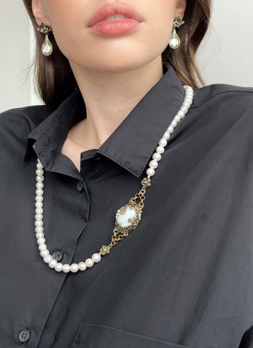 Фото Колье LATTE D'ORO Fiore di Firenze CO4457-1 MADREPERLA