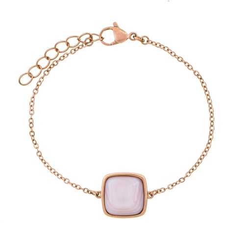 Фото Браслет Куб SHELL ROSE Art Deco Fiore Luna CB02914-3 R/RG