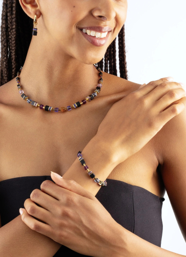 Фото Колье Black-Purple Coeur de Lion 3043/10-1308