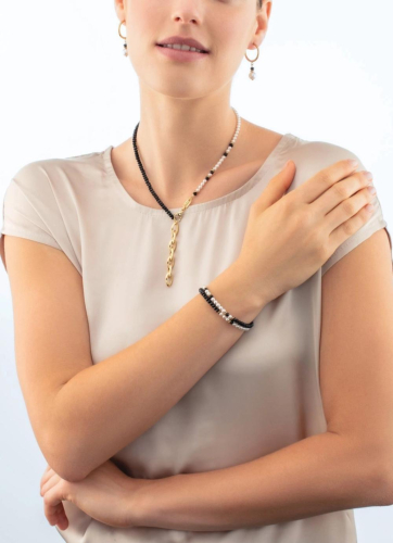 Фото Колье Black-White Coeur de Lion 4311/10-1314