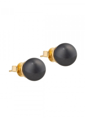 Фото Пусеты Graphite Pearl Possebon A0656.3 BW/G