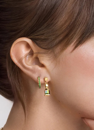 Фото Серьги Multicolour Gold Coeur de Lion 2100/21-1516