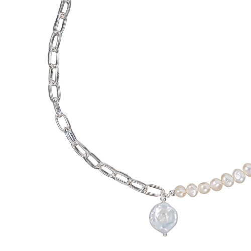 Фото Колье Pearle Half Сarabiner Fiore Luna Classic Fiore Luna BL4504 S