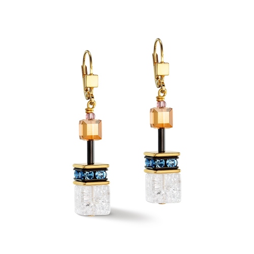 Фото Серьги Multicolour Gold Coeur de Lion 4505/20-1516