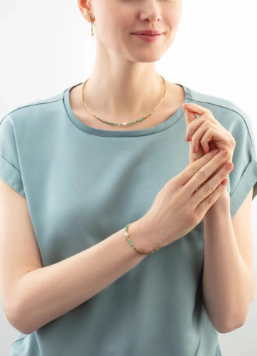 Фото Колье Mint Green Coeur de Lion 4358/10-0522