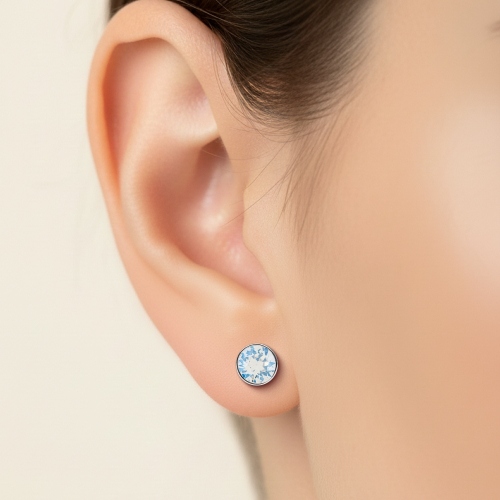 Пусеты Crystal Moonlight Fiore Luna SWE298 CML S