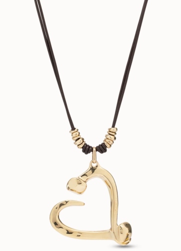 Фото Ожерелье BIG LOVE с золотом UNOde50 COL1806ORO0000U