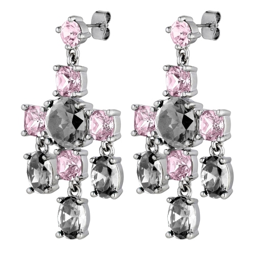 Фото Серьги LEONORA SS GREY / VINTAGE ROSE Dyrberg Kern 450002