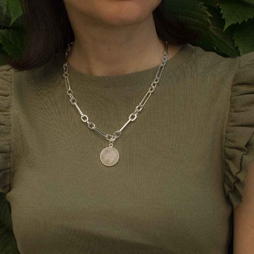 Фото Колье ROSE QUARTZ Elegia Fiore Luna LN5149 R/S