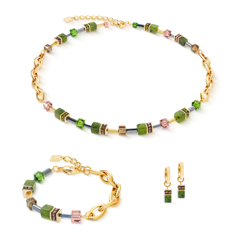 Фото Серьги Green-Gold Coeur de Lion 4524/21-0516