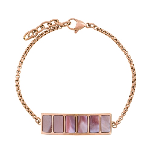 Фото Браслет Пирамида SHELL ROSE Art Deco Fiore Luna CB02788-8 R/RG