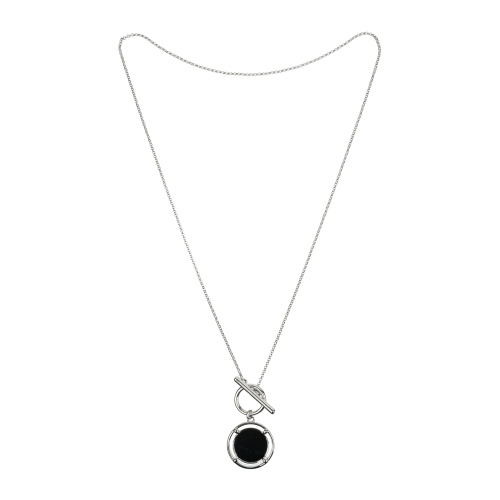 Фото Колье Onyx Kristal Fiore Luna B2103NM-N06.1 BW/S
