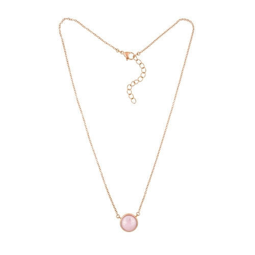 Фото Колье Сфера SHELL ROSE Art Deco Fiore Luna BP02913-3 R/RG