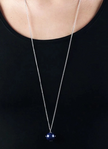 BLUES колье LEVINE SS BLUE 350524