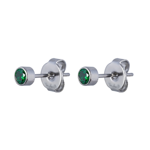 Фото Пусеты Cubic zirconia Green Fiore Luna Classic SWE0128 G S