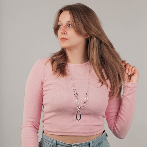 Колье Metall Drop Fiore Luna LN5238 S