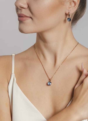 Фото Кольцо Firenze Qudo 611235 BL/RG