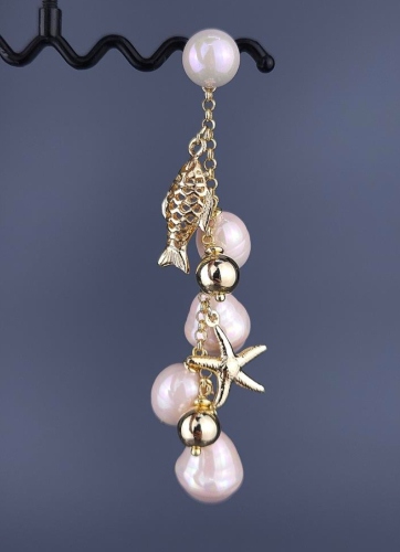 Фото Серьги Madreperla MP02002034 gold/pink