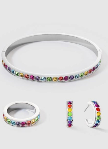 Фото Браслет Multicolour Silver Coeur de Lion 0131/37-1517