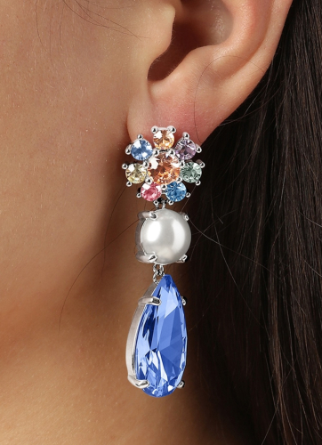 Фото Серьги MISIA SS LIGHT BLUE_PASTEL Dyrberg Kern 460514