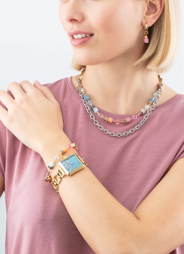 Часы Gold-Turquoise Coeur de Lion 7632/74-1606