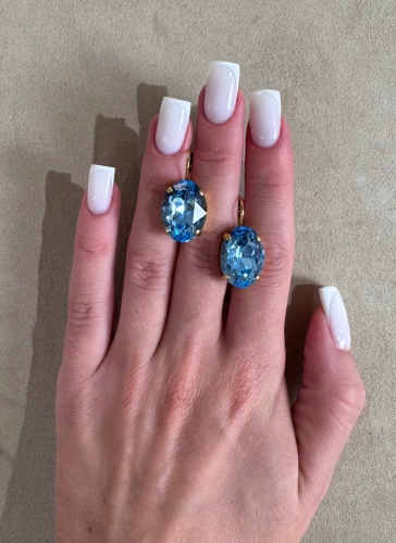 Фото Серьги Claudio Canzian CC00202229 light blue