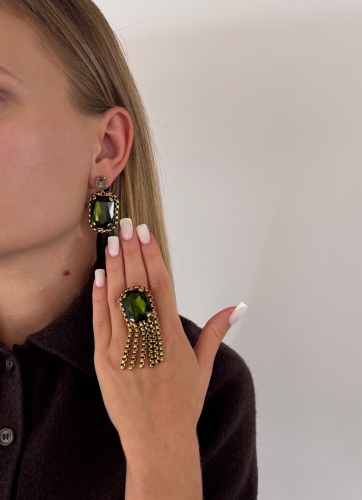 Фото Кольцо Claudio Canzian CC00201582 green