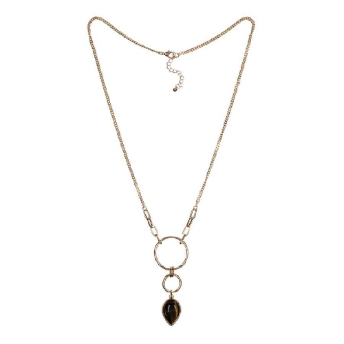 Фото Колье TIGER EYE Elegia Fiore Luna LN3171-6 BR/G