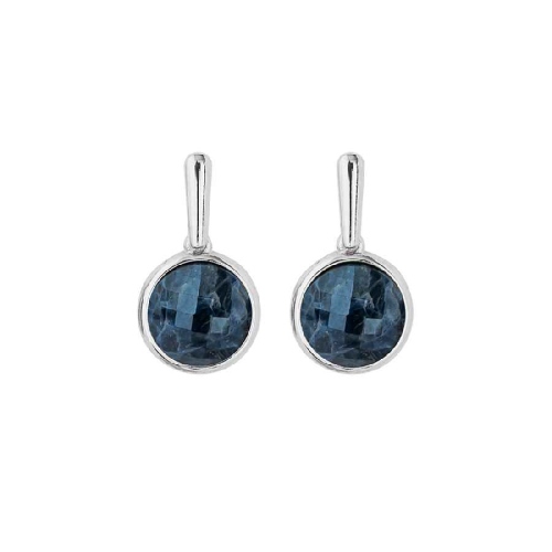 Фото Серьги pearl sodalite Possebon A1993.22 BL/S