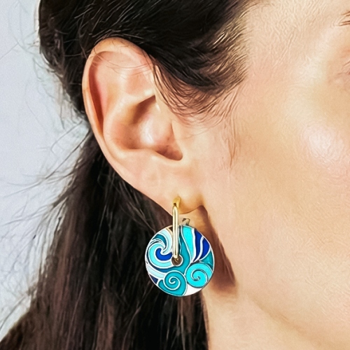 Серьги Fiore Luna AE13784-1 G