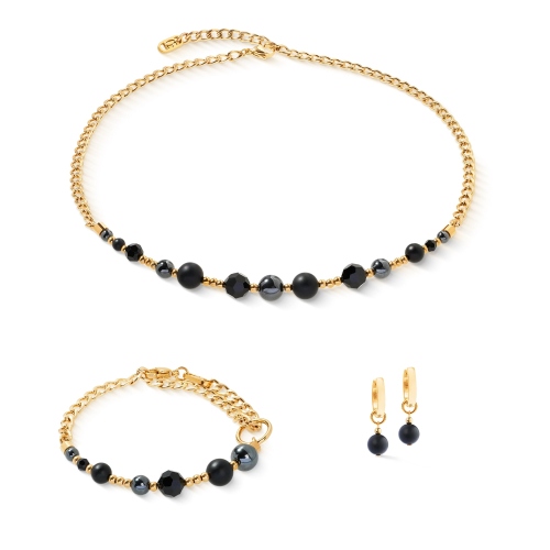 Фото Колье Black-Gold Coeur de Lion 4089/10-1316