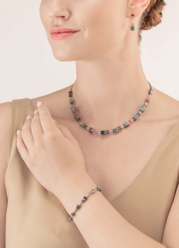 Фото Колье Blue-Green-Lilac Coeur de Lion 5020/10-0754