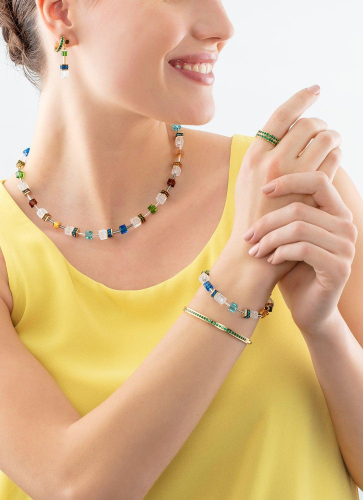 Фото Колье Multicolour Gold Coeur de Lion 3018/10-1516