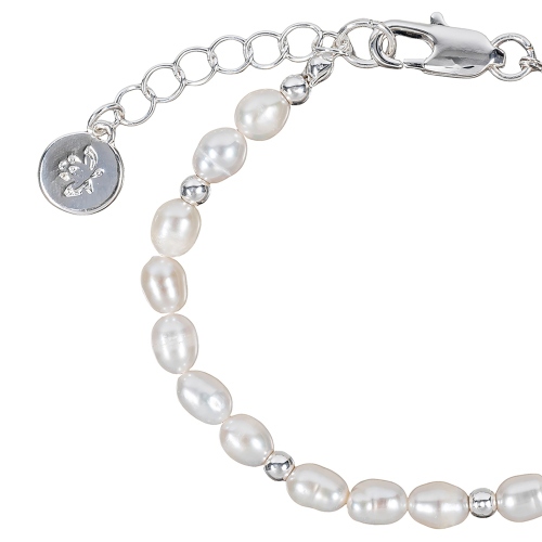 Фото Браслет Perle Elegia Fiore Luna LB5091 BW/S