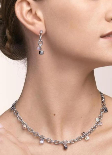 Фото Колье Crystal-Silver Coeur de Lion 5063/10-1817