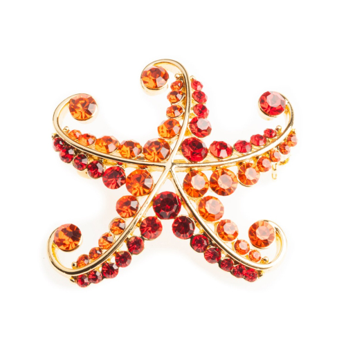 Брошь Морская звезда