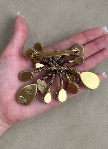 Фото Брошь "Хромосомы" Claudio Canzian CC00211005 violet