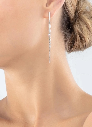 Фото Серьги Цепочка Coeur de Lion 6005/21-1417