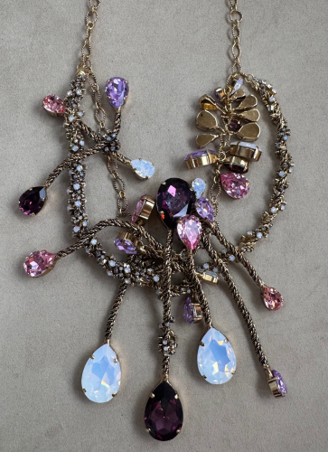 Фото Колье "Хромосомы" Claudio Canzian CC00205594 violet