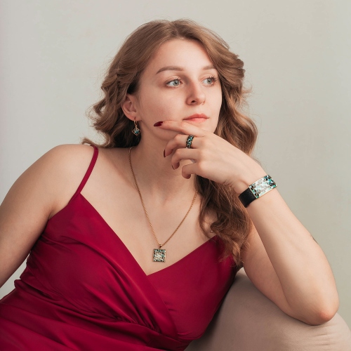 Фото Серьги Fiore Luna Classic AE03209-3 G
