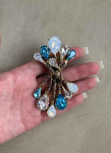 Фото Брошь "Хромосомы" Claudio Canzian CC00211106 light blue