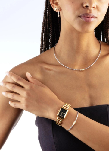 Часы Gold-Black Coeur de Lion 7672/74-1613