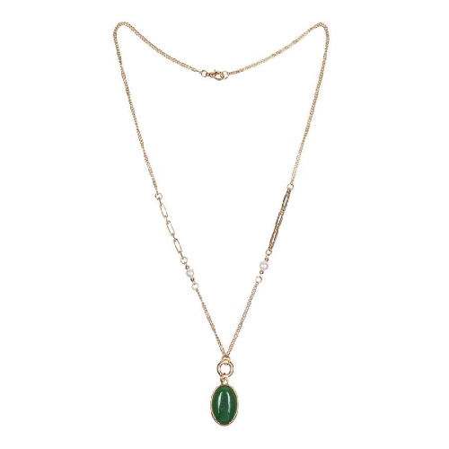 Фото Колье GREEN AVENTURINE Fiore Luna Classic Fiore Luna LN5155 G/G